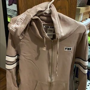 VS PINK ZIP UP